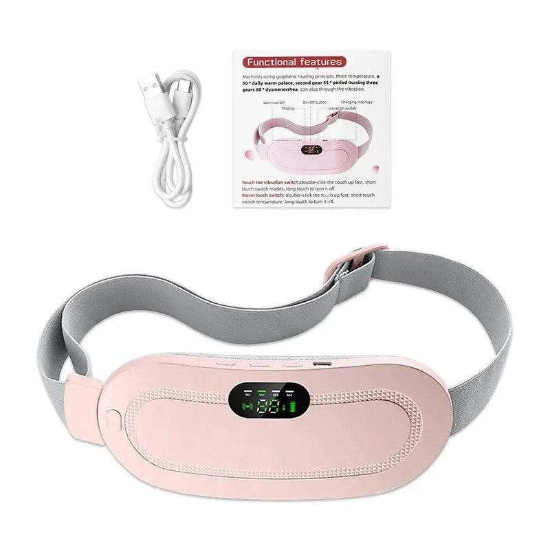 Massageador Térmico Para Cólica Menstrual Heat Belt - KV CLUBE